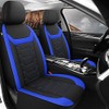 CAROMOP - Fundas transpirables para asiento de auto, asientos completos,