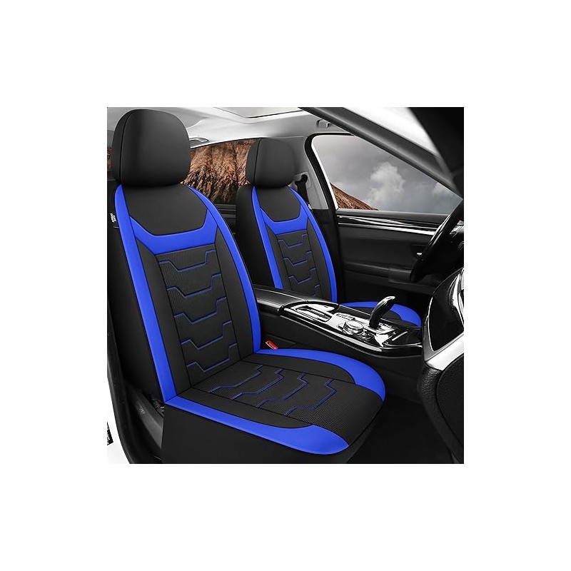CAROMOP - Fundas transpirables para asiento de auto, asientos completos,