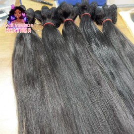 100% Virgin Raw Cambodian Hair Unprocessed Burmese Curly Raw Indian Wave Curly Hair Natural Raw Vietnamese Hair Vendorscolor: 1 bundle straight, Stretched Length: 24"