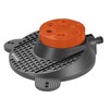 Gardena 02073-20"Classic -Boogie 6 Pattern Sprinkler - Grey/Orange