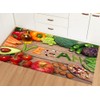 MANI TEXTILE Vegan Rug, Polyester, Multi-Colour, 50 x 120 cm