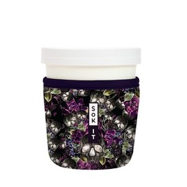 Sok It IceCreamSok Insulated Neoprene Cover (After Dark, Tapered Ice Cream Pints)