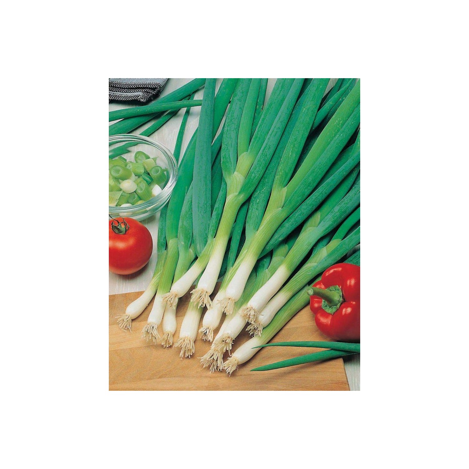 3500+ Long Green Scallion Seeds for Planting, Bunching Long Green Onion ...
