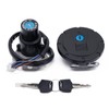 PROCNC Ignition Switch Gas Cap Seat Lock Keys Set for