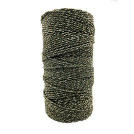Twine by Design #36 3-Strand Twisted Rosary Twine - Excellent Quality Twine for Crafts, DIY Projects, Rosaries (Army Camo)