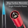 2 Pack Butane Torch Lighter, 6-inch Refillable Pen Lighter Adjustable