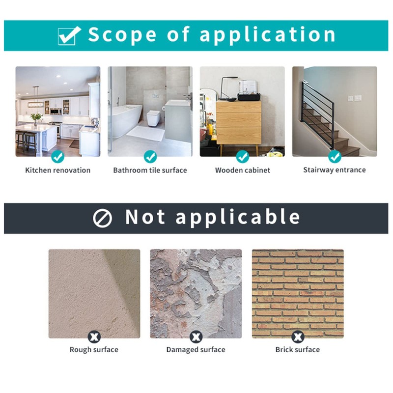 24 Pcs Peel and Stick Tile Backsplash Self-Adhesive Tile Sticker