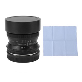 7.5mm F2.8 Ultra Wide Angle Fisheye Lens Manual Focus Fisheye Camera Lens Fit for M M2 M3 M5 M6 M10 M100 M50 M200