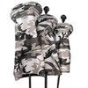 Set of 4 Camo Headcovers for DR (460cc Compatible), FW2,