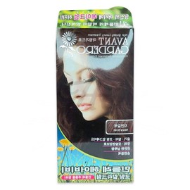 Natural brown gray hair cover dyeing cream hair color coating dandelion hair / 자연갈색 새치커버 염색크림 헤어칼라 코팅 민들레 모발