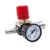 3 Way Air Compressor 1/4" Pressure Regulator Gauge 140PSI Control