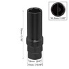 X AUTOHAUX 7 Spline Black Wheel Lug Nut Drive Tuner