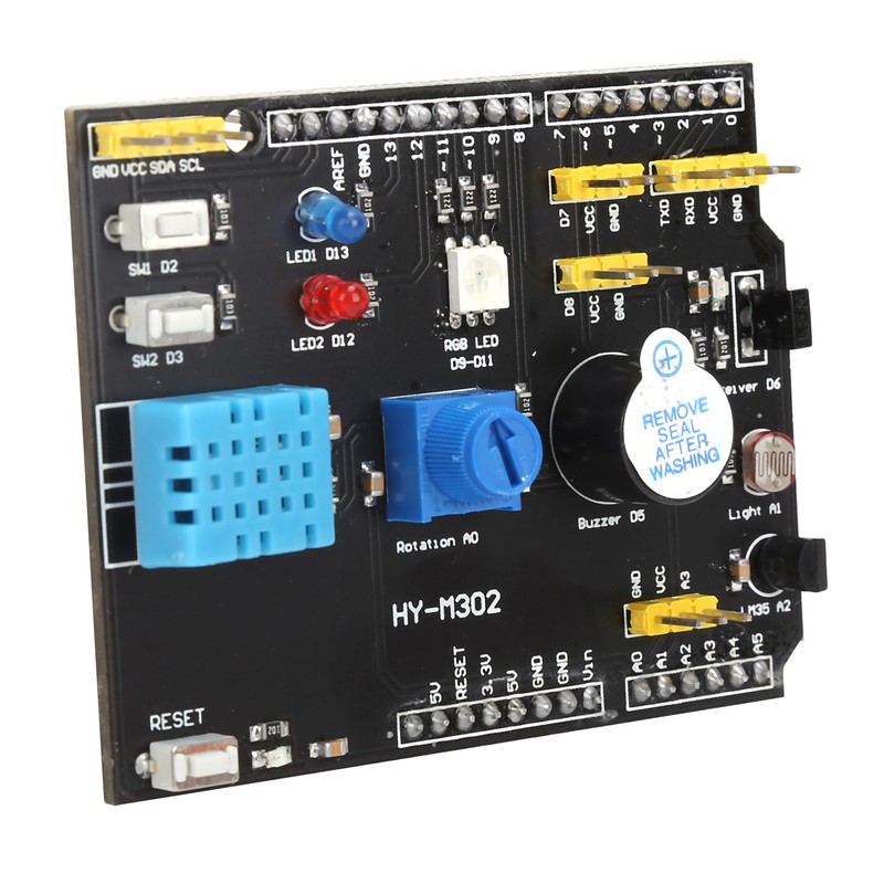 9 in 1 Multifunction Expansion Board Humidity LM35 Temperature Computer
