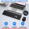 Wireless Keyboard and Mouse Combo, Full Size Silent Ultra Thin