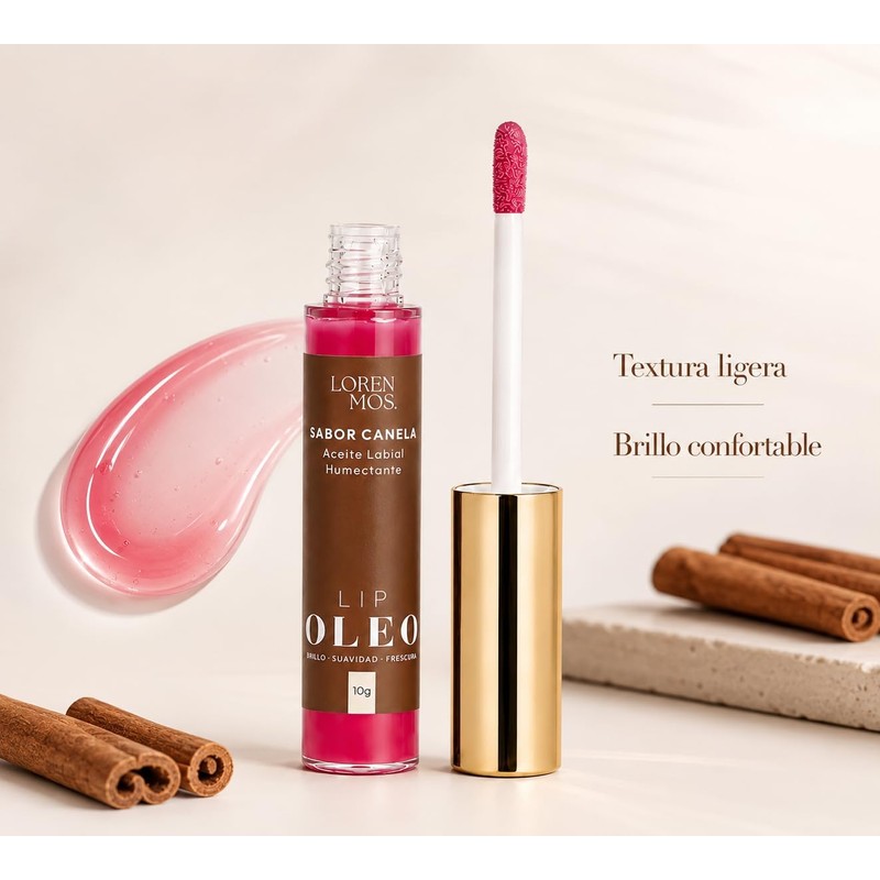 LIP OLEO Canela 10 g – Aceite Labial Transparente con