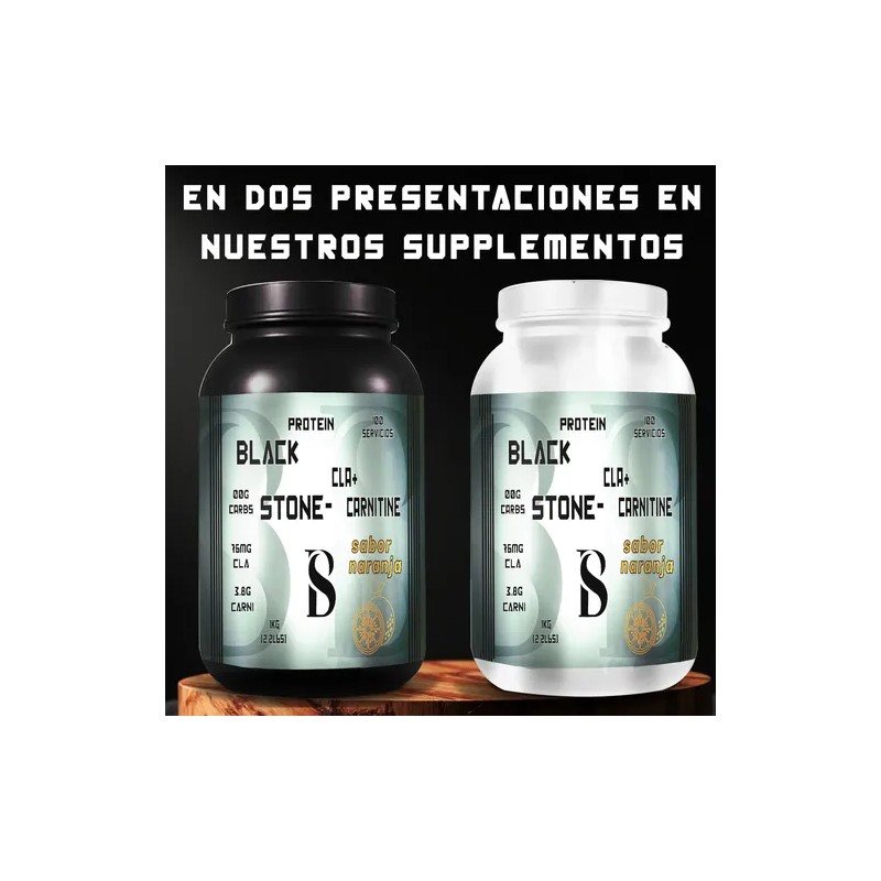 Cla Carnitina Black Stone 1kg 100 Servicios Pre Entreno
