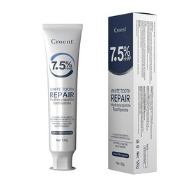 [7.5% Hydroxyapatite Toothpaste] Professional Enamel Repair & Stain Removal - Mint Flavored Whitening Toothpaste for Sensitive Teeth - 120g (4.23oz(Pack of 2), Mint Fragrance)