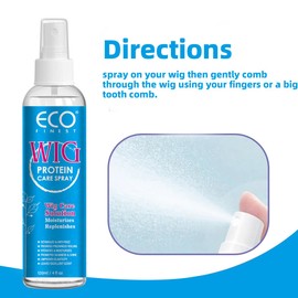 WIG PROTEINCARE SPRAY Enhance The Luster and Softness of Wigs, Extend Their Lifespan, Clean and Maintain Them, Suitable for all Wigs