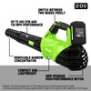2025 Upgrade Leaf Blower, Leaf Blower Cordless with 2 *