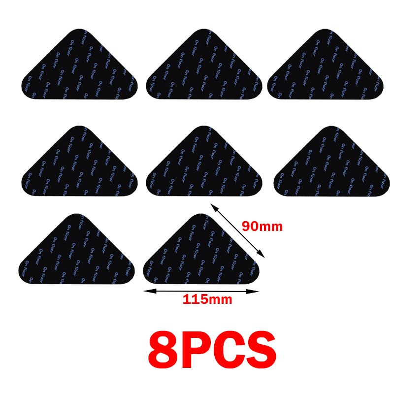 Reusable Rug Corner Gripper Pads for Keeping Rug Edges Flat