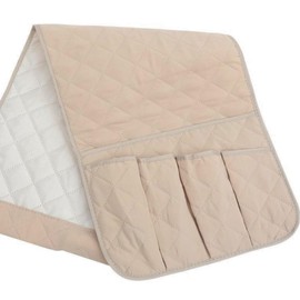 Lanovenanube Sofa Armrest Organiser Padded Mallorca Beige C02