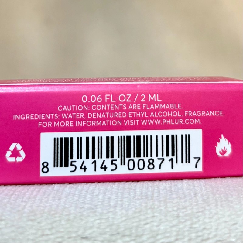 Phlur Ameline Eau de Parfum EDP Sample Spray .06oz, 2ml