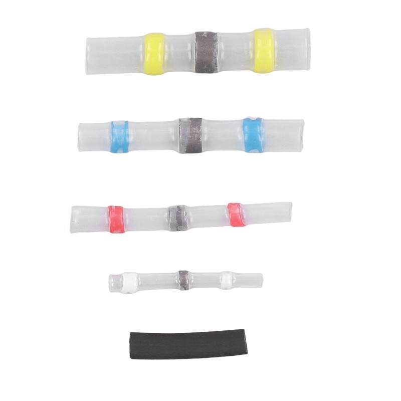 Solder Seal Wire Connectors Heat Shrink Tubing Kit Marine Insulated