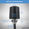 Proxicast 4x4 MIMO 5G Antenna - Vandal Resistant Low Profile