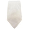 blick. Elementum in Plain Monochrome Dot Textured Silk Tie –