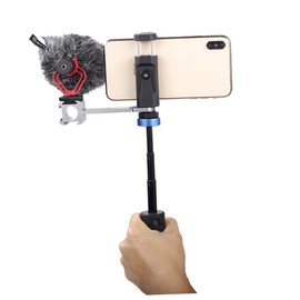 Vaguelly 360 Phone Tripod Phone Stand Holder Extendable Tripod Portable Camera Stand Universal Phone Stand Tripod Legs Holder Selfie Stick Tripod Phone Holder Camera Holder Triangle Video