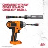 Malco 7-in-1 C-RHEX Flip Bit Socket Set with 3 cleanable,
