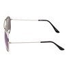 Ultra Pilot Sunglasses - Adults Silver Frame with Blue Lenses