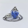 Forget me not, wish you a wish, real flower pendant