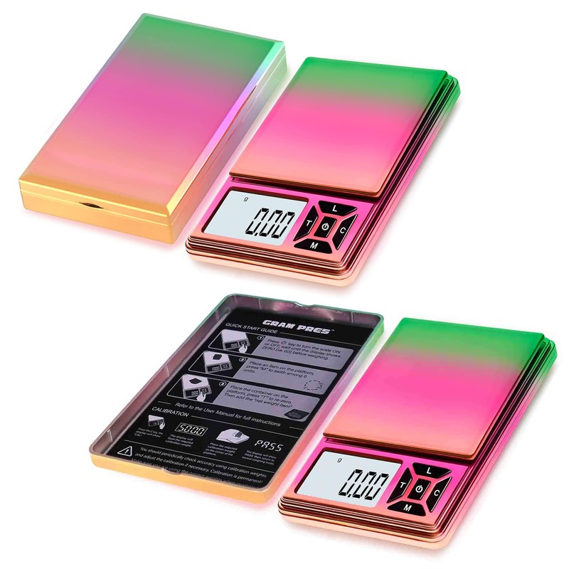 GRAM PRES Digital Pocket Scale 300g/0.01g Accuracy，Small Jewellery Coin Powder