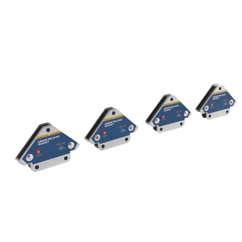 4PCS Magnetic Welding Positioner Ferrite 28lb 90 Degree Multi Angle