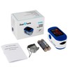 Zacurate 500BL Fingertip Pulse Oximeter Blood Oxygen Saturation Monitor with