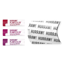 Hurraw! Plantcolor Lip Color Bundle: №1 №2 №3