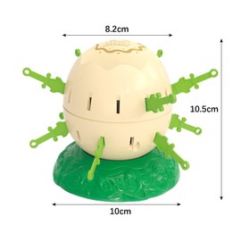 Mini Classic Board Game Pirate Game Frog Action Toy Jumping Game Pop-up Frog Action Game (24 Swords)