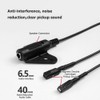 Hluru Magnetic Piezo Pickup Universal No Drilling Double Cartridges Pick-up