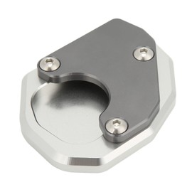 Motorcycle Side Stand Extension Plate Aluminum Alloy Gray Rustproof Replacement for Trident 660 2021+