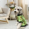 XPUDAC 4 Pack Dog Pajamas Soft Strechy Summer Dog Clothes