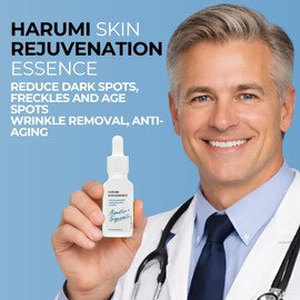 Belani Harumi Serum - Suero facial corrector de manchas oscuras y antienvejecimiento con + 10% de niacinamida y GigaWhite, ayuda a reducir las manchas