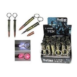 Unbranded Lot of 2 pcs Bullet ink Pen Laser Pointer LED light keychain cat toy