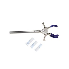United Scientific™ Heavy Duty Extension Lab Clamp for Lab Stand, Beaker Holder or Flask Clamp - Heat Resistant, Non-Slip PVC Coated Prongs for Holding Objects up to 1.5" Diameter