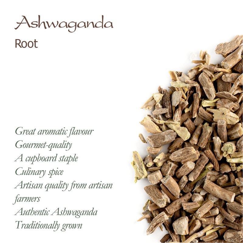 Ashwagandha Organic Root India - for Relexation - Ashwanda Roots