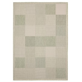 United Weavers of America Augusta Grand ANSE Area Rug – 5 ft. 3 in. x 7 ft. 6 in. Green Modern Outdoor Rug. Rugs & Carpets