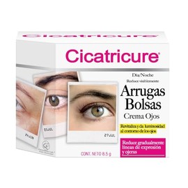 Cicatricure - Cicatricure CREMA OJOS, Arrugas y Bolsas, estimula la formacin de colgeno, tarro 8.5 g                                                  