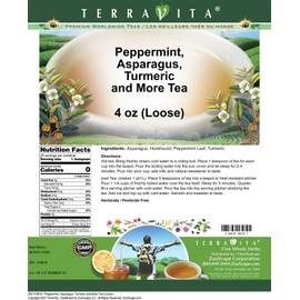 Peppermint, Asparagus, Turmeric and More Tea (Loose) (4 oz, ZIN: 518619)