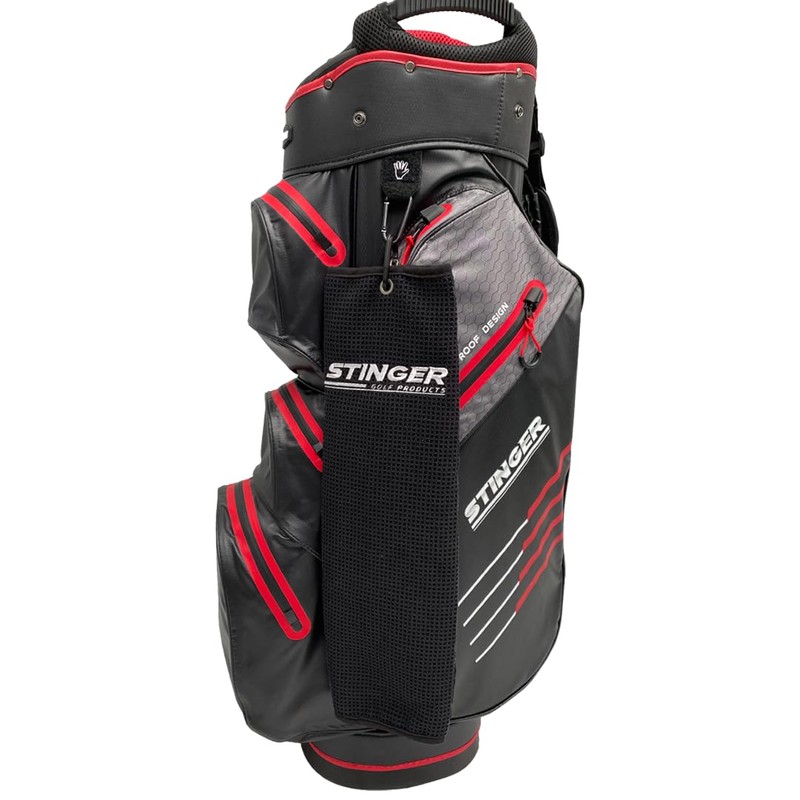 Stinger Golf Microfibre Towel: Premium Accessory for Clean and Safe