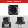 Battery Disconnect Power Switch with Digital Voltage Display,DC 5-60V